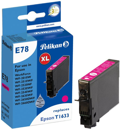 EAN 4018474109460 - Pelikan E78 cartucho de tinta Magenta imagen 1