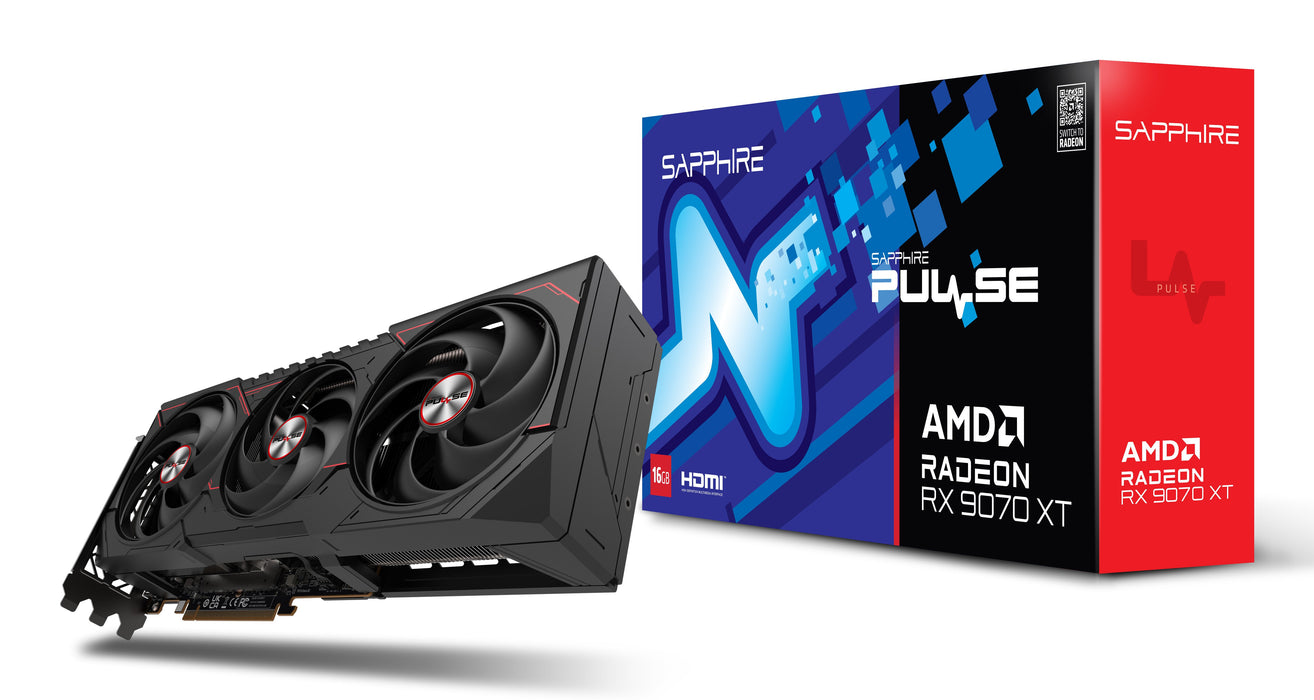 EAN 4895106295919 - Sapphire PULSE Radeon RX 9070 XT AMD 16 GB GDDR6 imagen 8