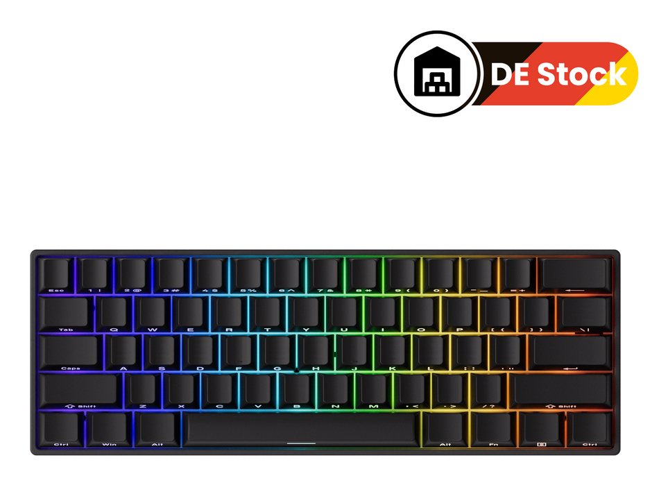 EAN 6975351385943 - Akko FUN60 Pro HE teclado USB QWERTY Alemán Negro imagen 2