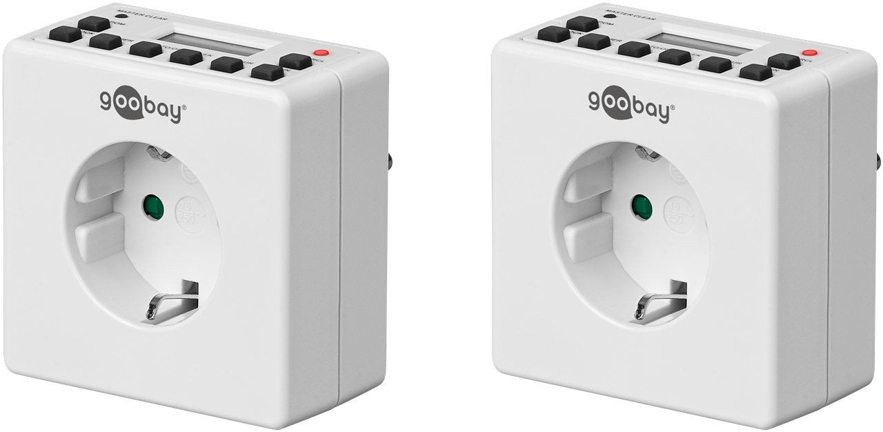 EAN 4040849555411 - Goobay 55541 contador eléctrico Blanco Programador eléctrico diario/semanal imagen 1