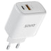 EAN 5905106070221 - Savio LA-12 cargador de dispositivo móvil Universal Blanco Corriente alterna Carga rápida Interior imagen 3
