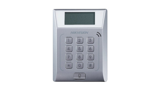 EAN 6954273635817 - Hikvision DS-K1T802E lector de control de acceso Lector básico de control de acceso Plata imagen 1