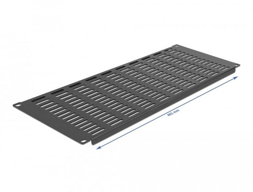 EAN 4043619666829 - DeLOCK 66682 accesorio de bastidor Panel ciego de relleno para rack con ventilación y bisagras (2U) imagen 2