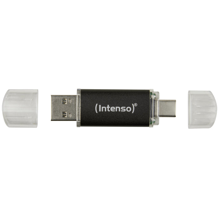 EAN 4034303031290 - Intenso Twist Line unidad flash USB 128 GB USB Type-A / USB Type-C 3.2 Gen 1 (3.1 Gen 1) Antracita imagen 2