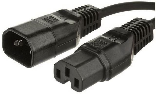 EAN 5711783852841 - Microconnect PE011410 cable de transmisión Negro 1 m C14 acoplador C15 acoplador imagen 1