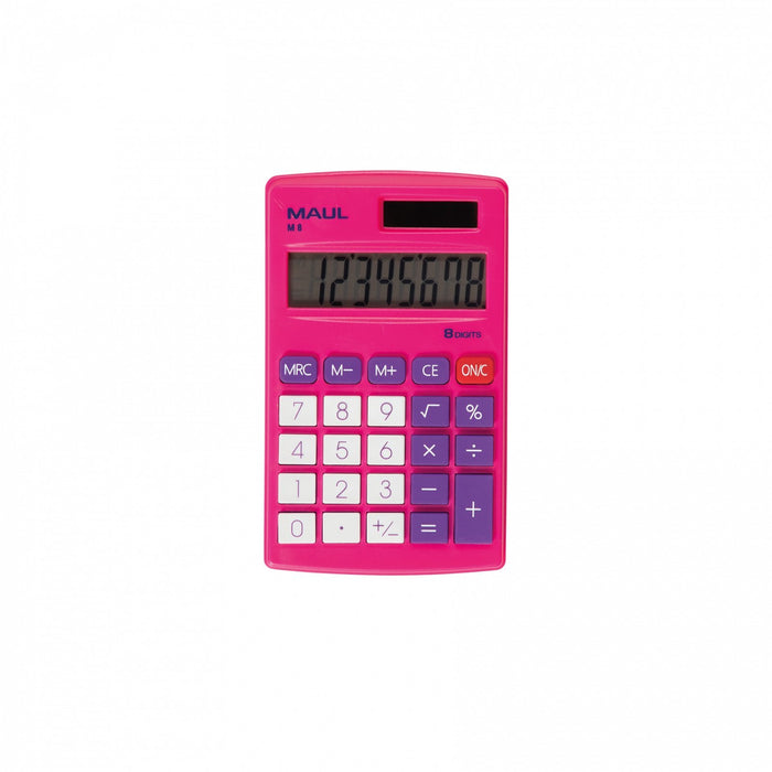 EAN 4002390085427 - MAUL M 8 calculadora Bolsillo Calculadora básica Rosa imagen 1