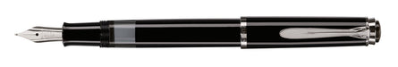 EAN 4012700971944 - Pelikan M205 pluma estilográfica Sistema de llenado integrado Negro, Acero inoxidable 1 pieza(s) imagen 1