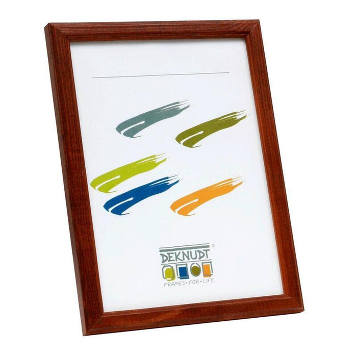 Deknudt S236h3             13x18 Wooden Frame In Dark Brown