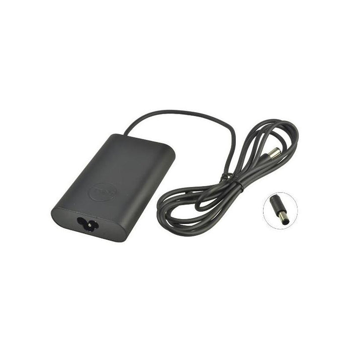 Dell Cargador 19.5v 3.34a 65w (7.4mmx5.0mm) Con Cable Alimentación Para New Style Pa-12 With Rounded Sides La65ns2-00