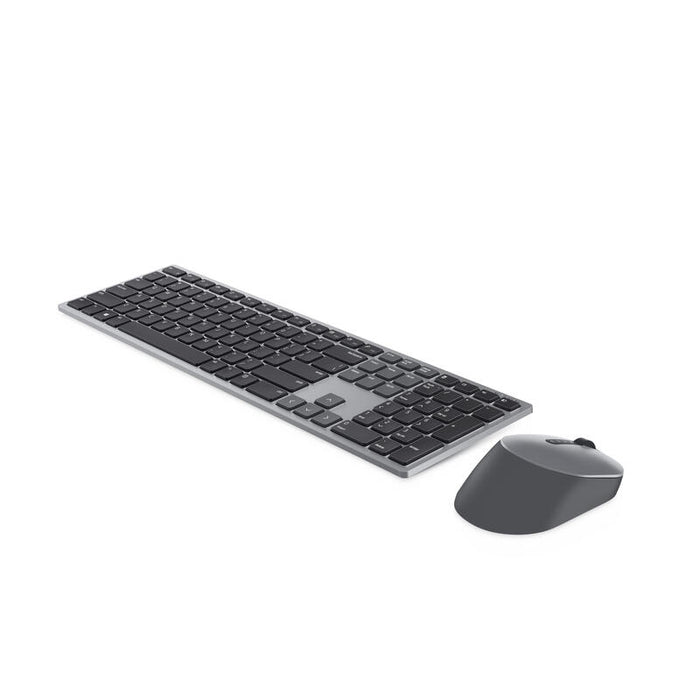Dell Km7321w Teclado (Alemán) Rf Wireless + Bluetooth Qwertz Gris, Titanio