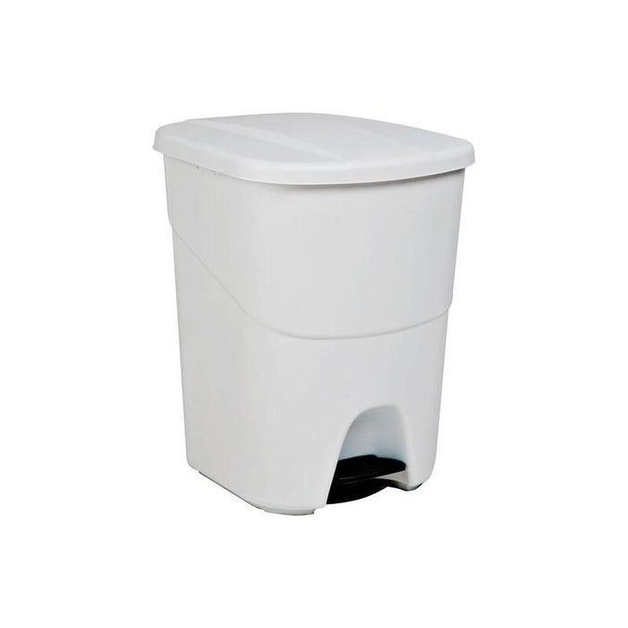 Denox Cubo Con Pedal Ecológico Pedalbin 40l Blanco