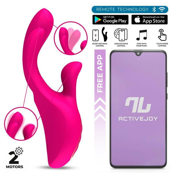 Derek Vibrador Con Movimiento Finger 3 Motores Y App