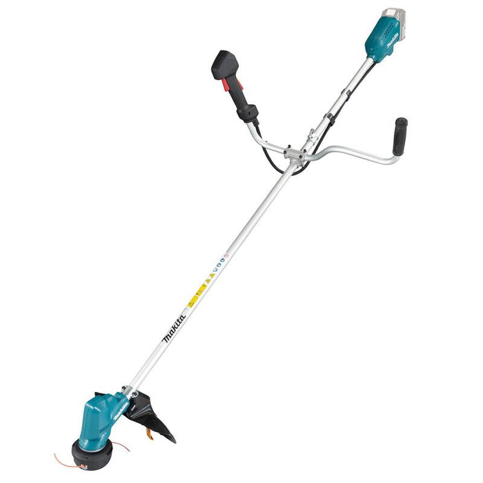 Desbrozadora Inalámbrica Makita Dur190uzx9, 18 Voltios (Azul/Negro, Sin Batería Ni Cargador)