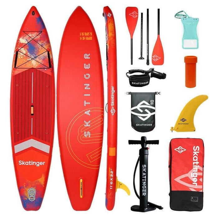 Deska Sup Skatinger Interstellar Red 350x81x15