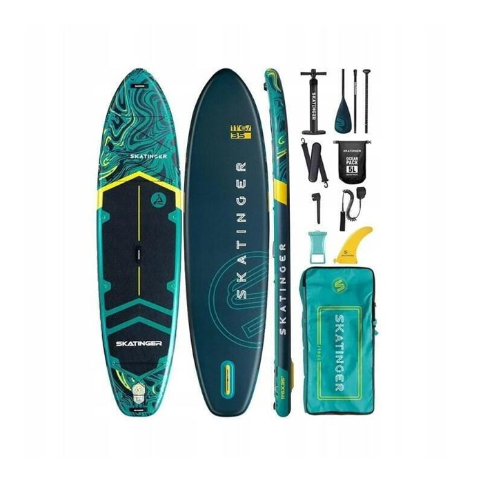 Deska Sup Skatinger Prana Lava Green 350x89x15 Cm