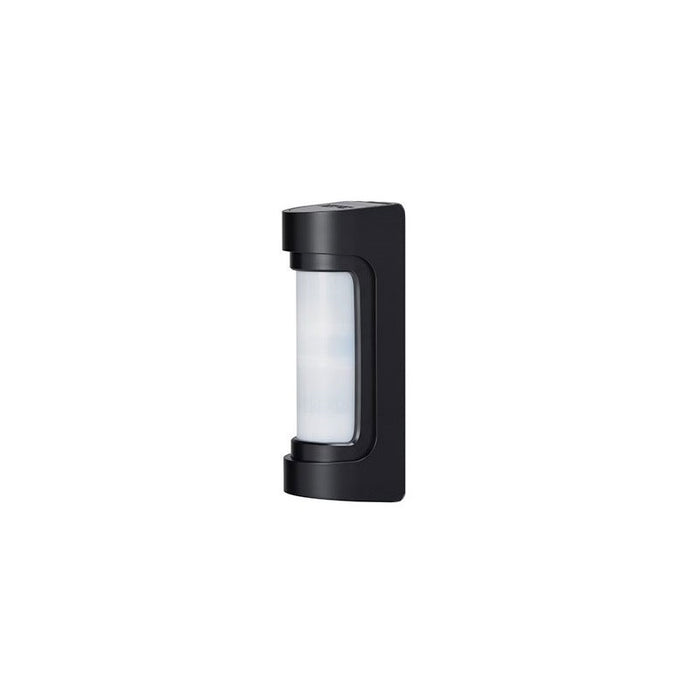 Detector Doble Tecnología (Doble Pir Y Microondas). Exterior. Cobertura De 12 Metros, 90°. Ip55 Antimasking Negro