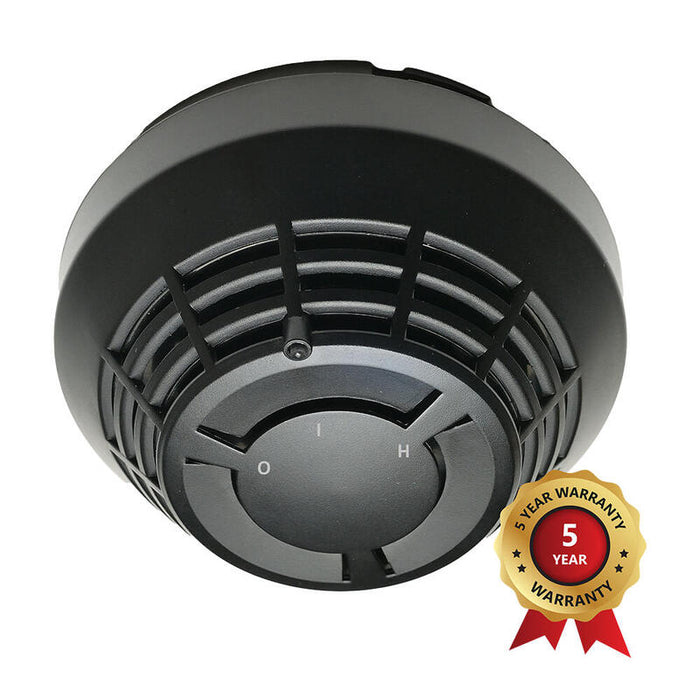 Detector Dual Óptico Térmico Analógico Serie Excellence Con Aislador. Color Negro Kidde