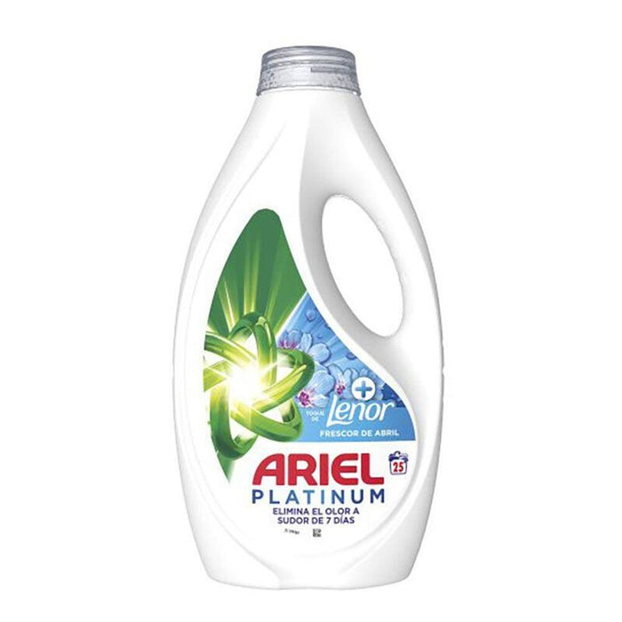 Detergente Líquido, Platinum, Frescor De Abril, 25 Lavados, 1125 Ml