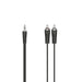 EAN 4047443440020 - Hama 00205110 cable de audio 1,5 m 3,5mm 2 x RCA Negro imagen 1