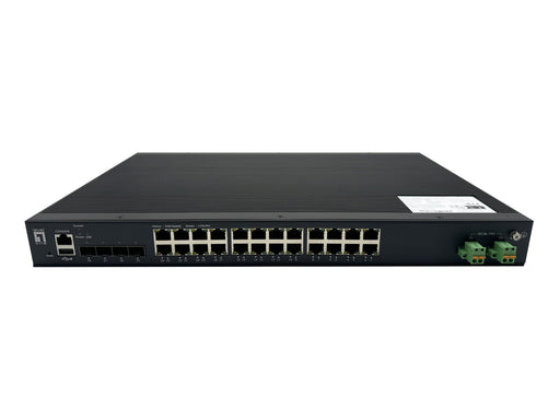 EAN 4015867240694 - LevelOne IXP-2871 switch Gestionado L2+ Gigabit Ethernet (10/100/1000) Energía sobre Ethernet (PoE) Negro imagen 1