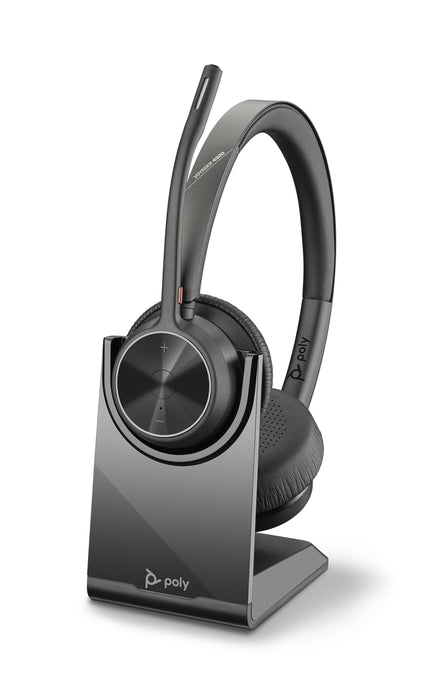EAN 0017229174306 - Poly Voyager 4320 UC Auriculares Inalámbrico Diadema Oficina/Centro de llamadas USB tipo A Bluetooth Base imagen 1