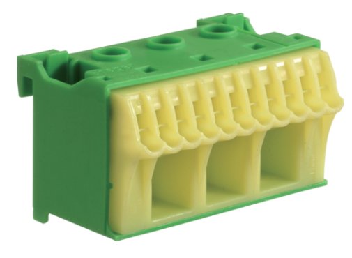 EAN 3250613849030 - Hager KN14E bloque de terminales Verde, Amarillo imagen 1