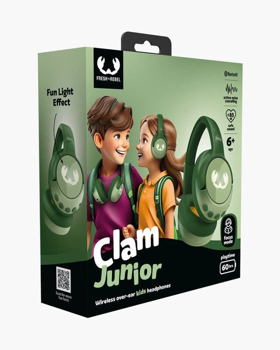 EAN 8720249809654 - Fresh 'n Rebel Clam Junior Auriculares Inalámbrico Diadema Llamadas/Música USB Tipo C Bluetooth Verde imagen 11