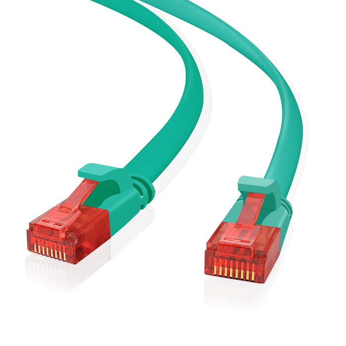 EAN 4005938630011 - Helos 263001 cable de red Verde 5 m Cat6 U/UTP (UTP) imagen 1
