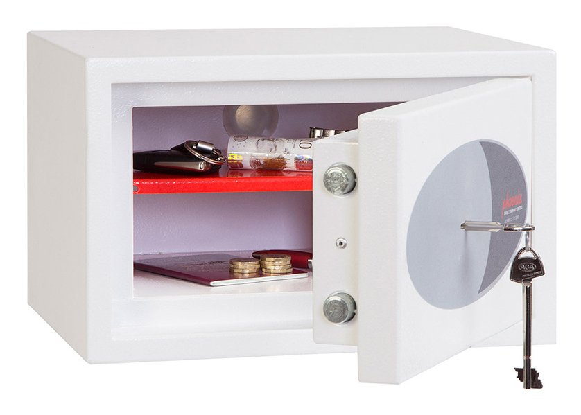 EAN 5032548000094 - Phoenix Safe Co. Fortress SS1181K Caja fuerte de superficie 7 L Acero Blanco imagen 3