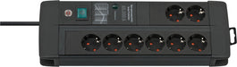 EAN 4007123674831 - Brennenstuhl 1256000698 base múltiple 3 m 8 salidas AC Interior Negro imagen 1