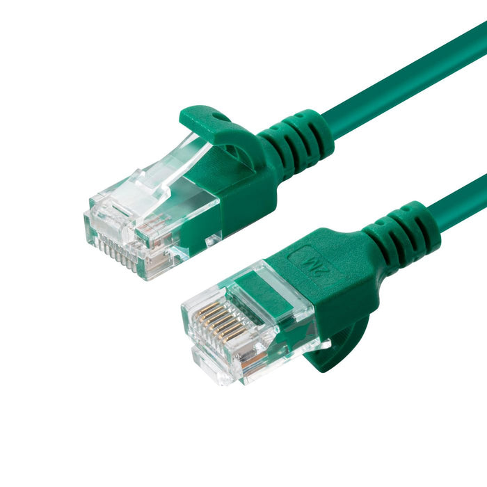 EAN 5704174044499 - Microconnect V-UTP6A02G-SLIM cable de red Verde 2 m Cat6a U/UTP (UTP) imagen 1