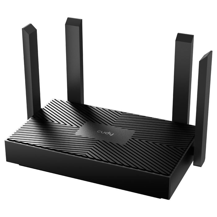EAN 6971690793159 - Cudy WR1500 router inalámbrico Gigabit Ethernet Doble banda (2,4 GHz / 5 GHz) Negro imagen 1