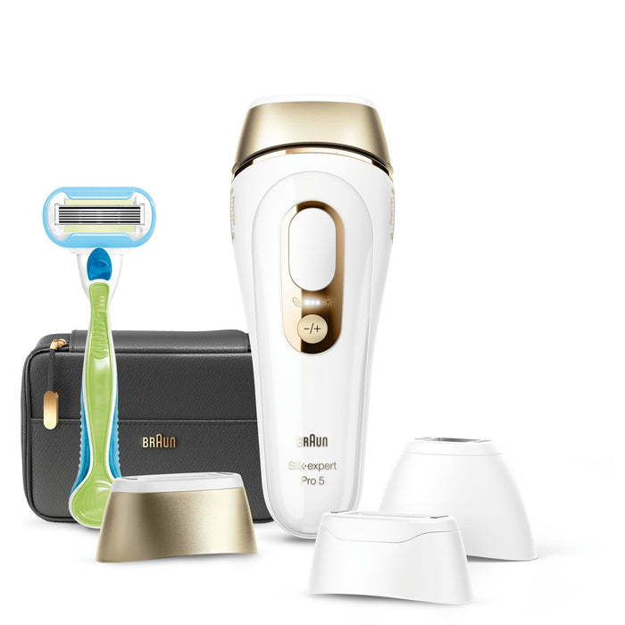 EAN 4210201413011 - Braun Silk-expert Pro 5 PL5243 Luz pulsada intensa (IPL) Oro, Blanco imagen 3