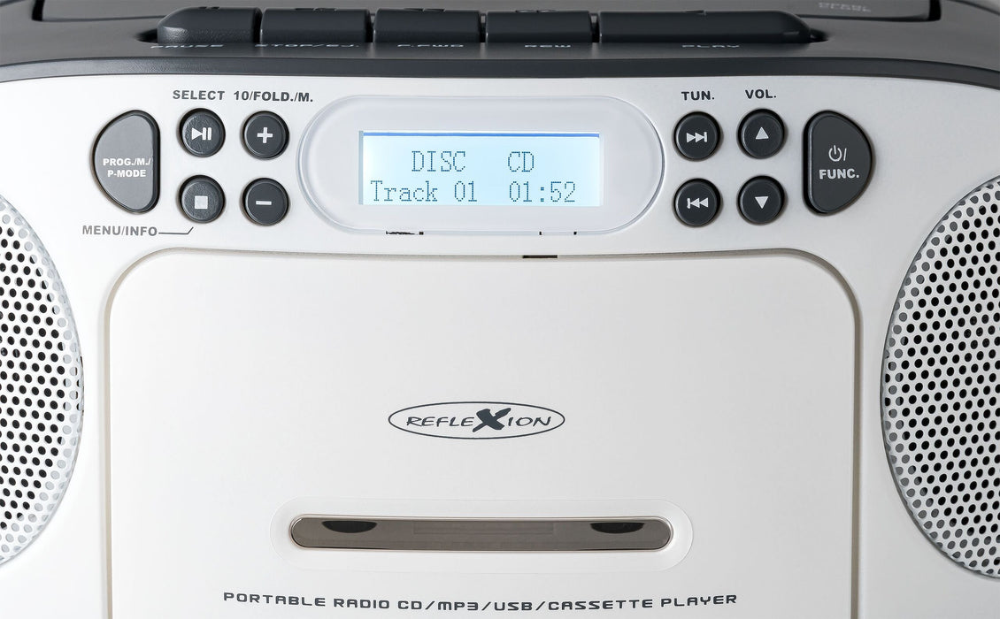 EAN 4260035678926 - Reflexion RCR2260DAB Portátil Blanco, Gris imagen 4