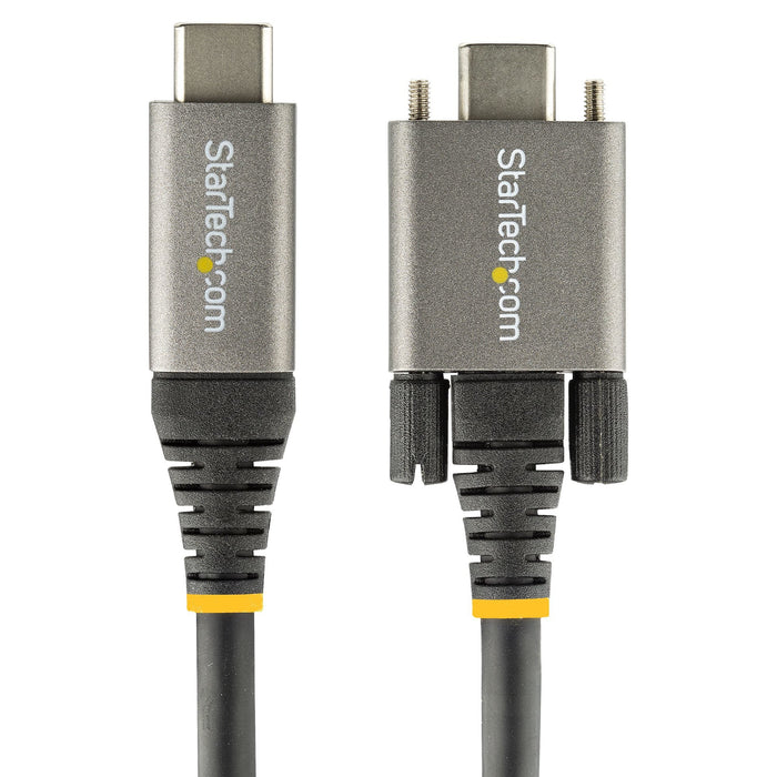 EAN 0065030892957 - StarTech.com USB31CCSLKV50CM cable USB USB 3.2 Gen 2 (3.1 Gen 2) 0,5 m USB C Gris, Negro imagen 5