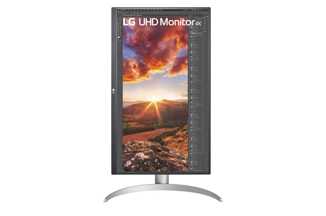 EAN 4251755616077 - LG 27UP85NP-W pantalla para PC 68,6 cm (27") 3840 x 2160 Pixeles 4K Ultra HD LED Plata imagen 9