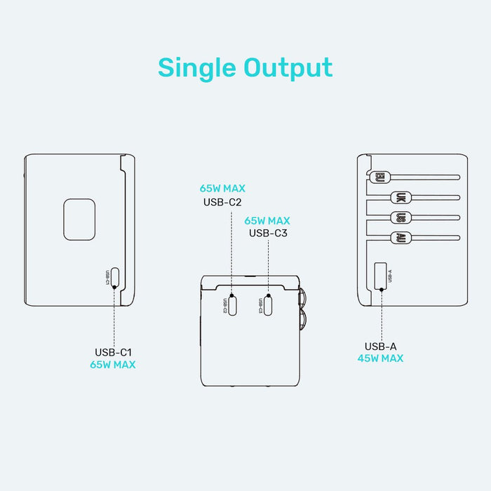 EAN 4894160052032 - UNITEK P1122ABK01 adaptador de enchufe eléctrico Universal Negro imagen 11