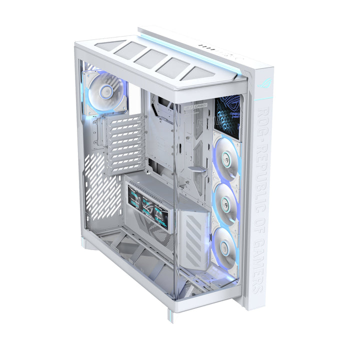 EAN 4711636579032 - ASUS ROG CRONOX GR801 CURVE TG ARGB WHITE Midi Tower Blanco imagen 2