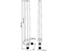 EAN 4043619889914 - DeLOCK 88991 antena para red Antena omnidireccional RP-SMA 9 dBi imagen 3