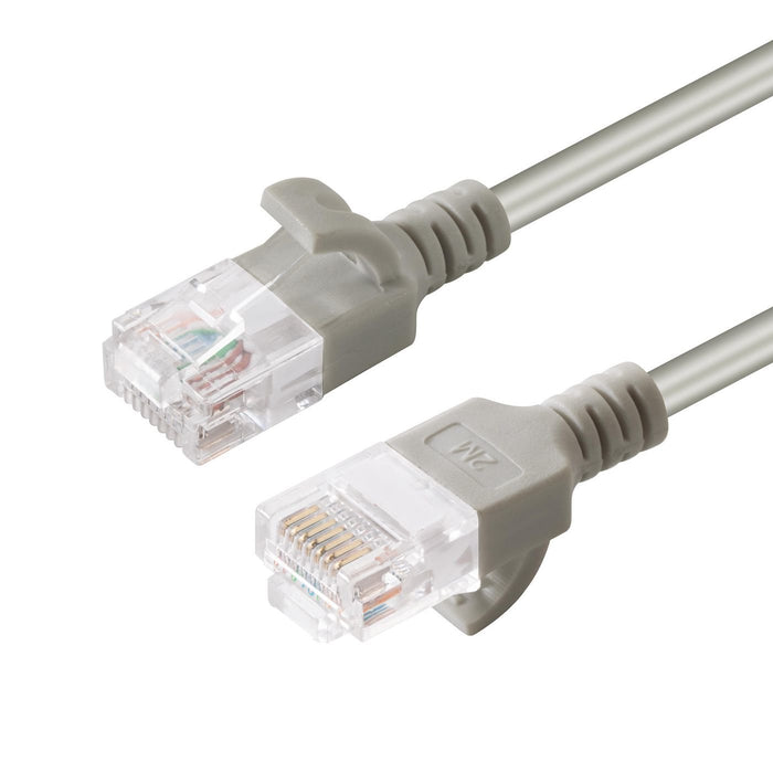 EAN 5704174043621 - Microconnect V-UTP6A01-SLIM cable de red Gris 1 m Cat6a U/UTP (UTP) imagen 1