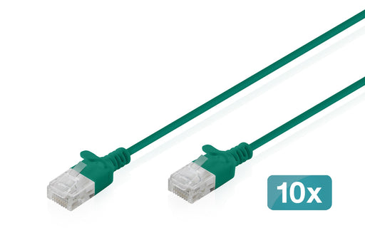 EAN 4016032507437 - Digitus DK-1618-003S-G-10 cable de red Cat6 U/UTP (UTP) imagen 1