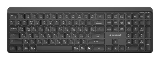 EAN 8716309137959 - Gembird KB-WPS-03 teclado Oficina RF Wireless + Bluetooth QWERTY Internacional de EE.UU., Ucranio, Ruso N imagen 1