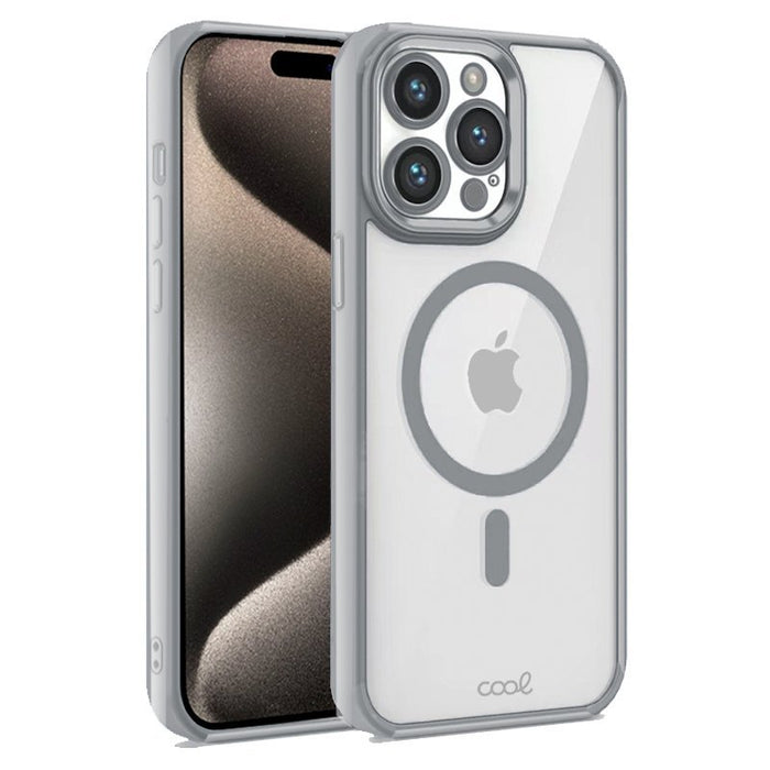 EAN 8434847074207 - COOL Accesorios COOL funda para teléfono móvil 17 cm (6.7") Plata, Transparente imagen 1