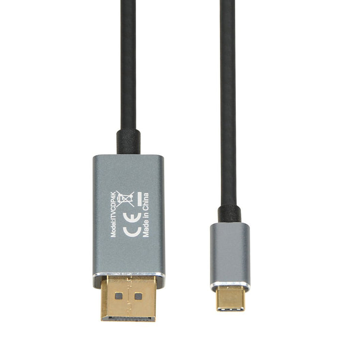 EAN 5903968680893 - iBox ITVCDP4K adaptador de cable de vídeo 1,8 m USB Tipo C DisplayPort Negro imagen 2