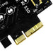 EAN 4710007222133 - Silverstone ECM20 tarjeta y adaptador de interfaz Interno PCIe, SATA imagen 4