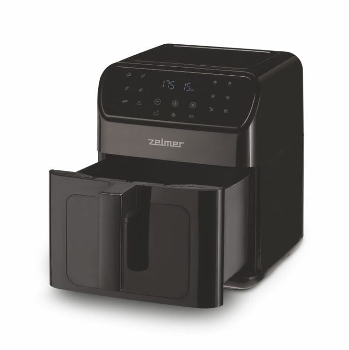 EAN 5908269356959 - Zelmer ZAF6500 freidora Sencillo 6,5 L 1500 W Freidora de aire caliente Negro imagen 9