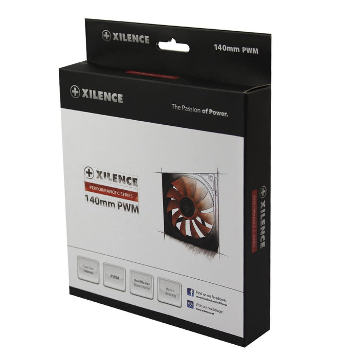 EAN 4044953501142 - Xilence XPF140.R.PWM sistema de refrigeración para ordenador Carcasa del ordenador Ventilador 14 cm imagen 3