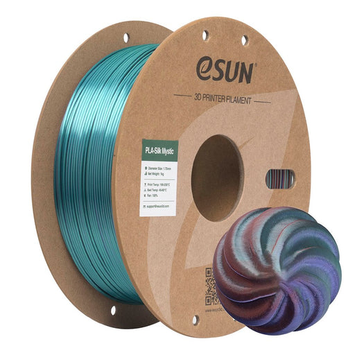 EAN 6922572202993 - eSUN EPLA-SILK MYSTIC 1,75mm COP PURP GRN 1kg Ácido poliláctico (PLA) Verde, Cobre, Púrpura imagen 1