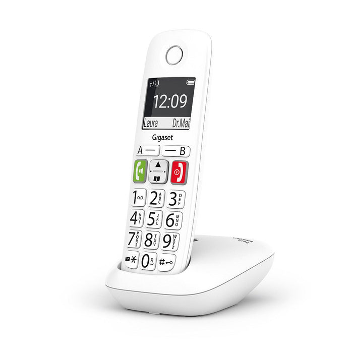 EAN 4250366856100 - Gigaset E290 teléfono Teléfono DECT/analógico Identificador de llamadas Blanco imagen 4