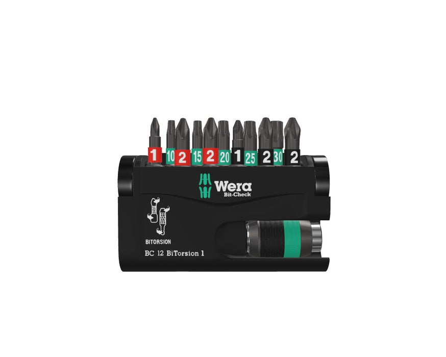 EAN 4013288213969 - Wera Bit-Check 12 BiTorsion 1 SB punta de destornillador 11 pieza(s) imagen 1